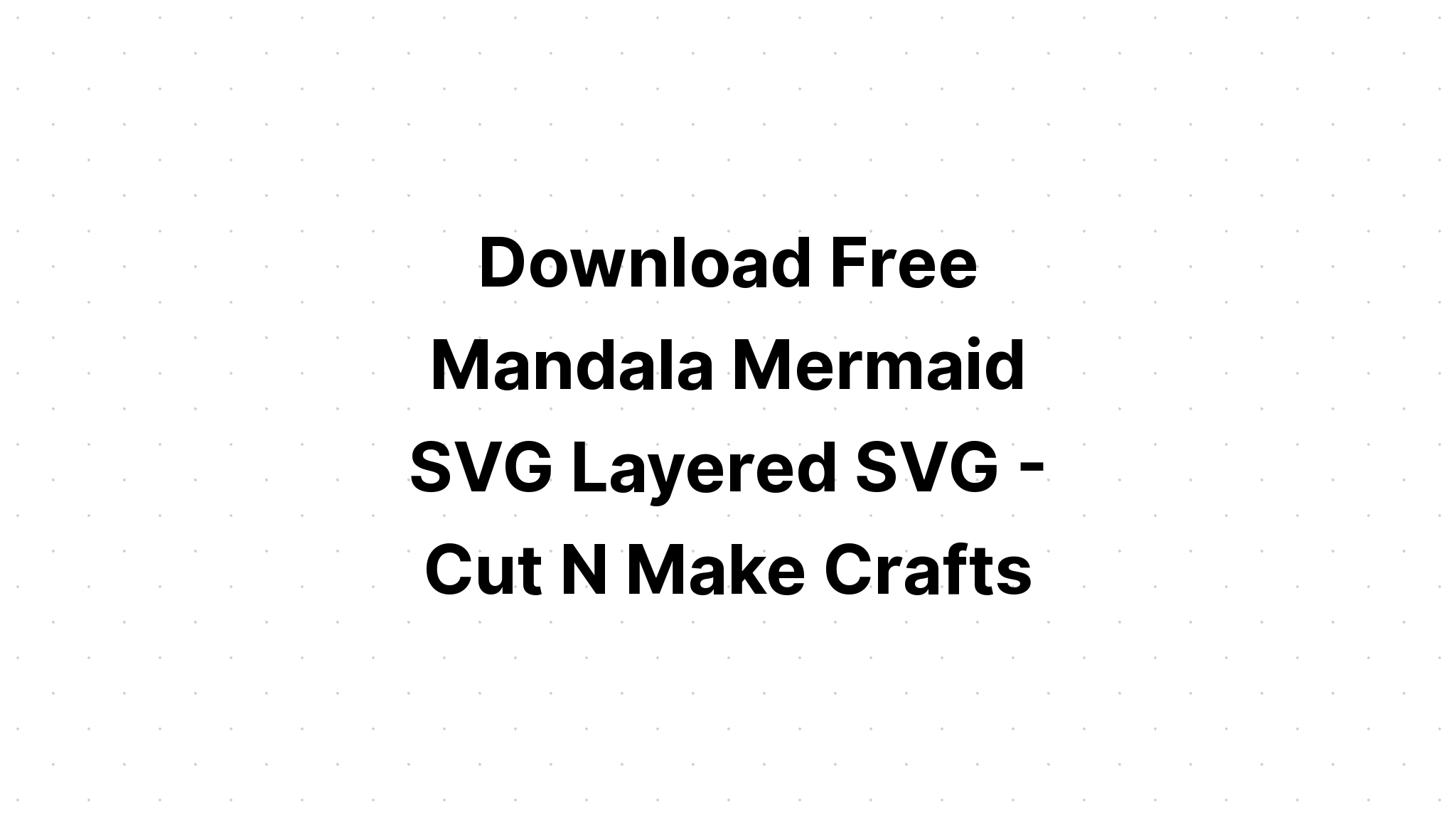 Download Layered Fairy Mandala Svg Free - Layered SVG Cut File